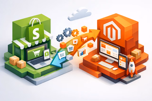 Shopify to Magento 2 migration for a growing business