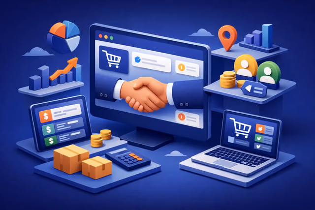 B2B platform with customer-specific pricing