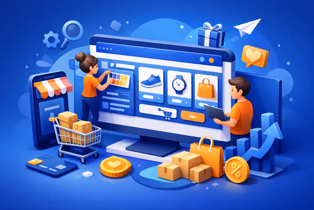 B2C ecommerce redesign focused on sales