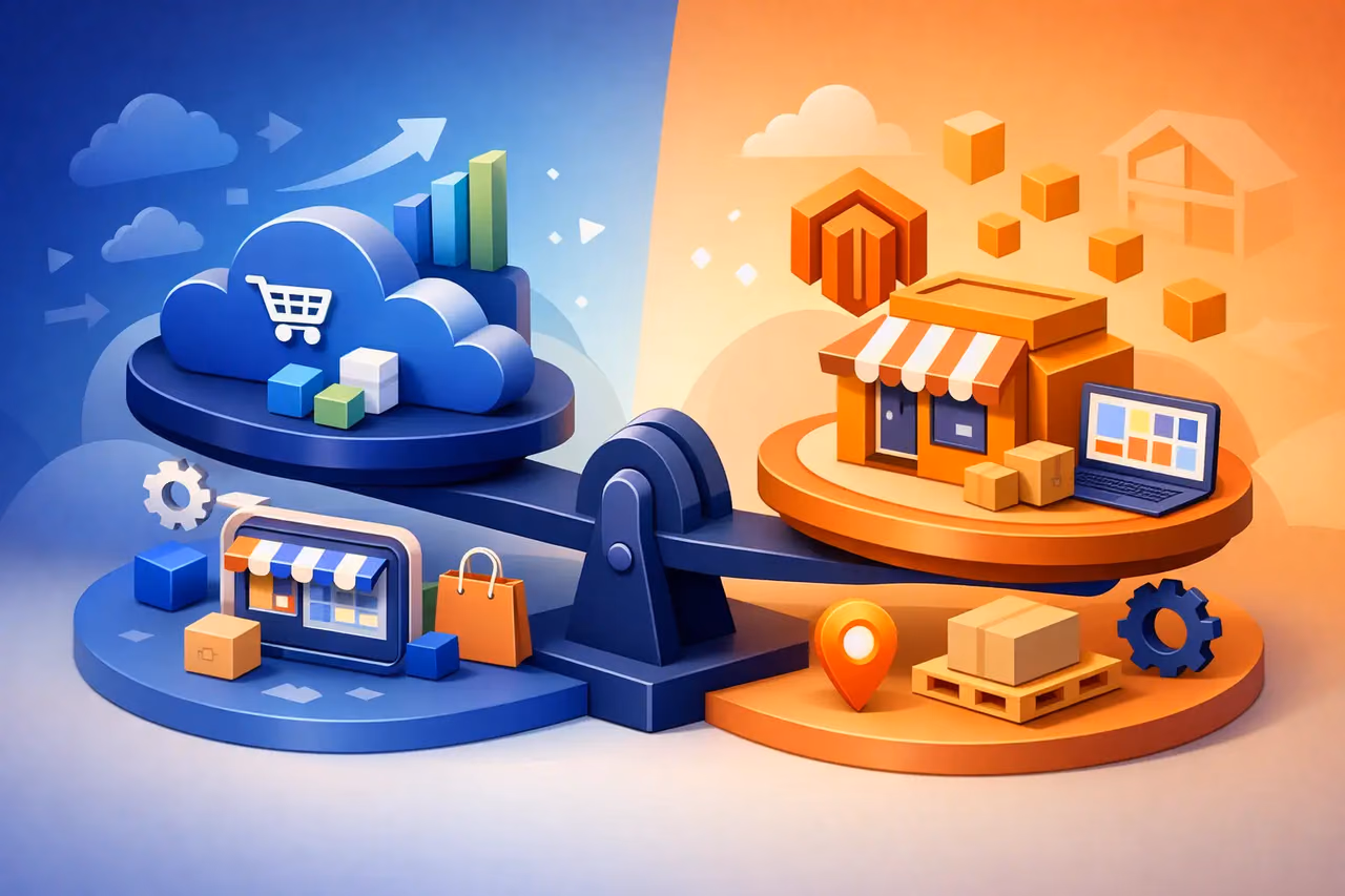 SaaS czy Magento? Wybór dla rosnącego e-commerce