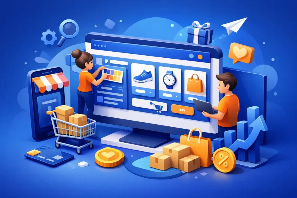 Redesign sklepu internetowego B2C, który sprzedaje